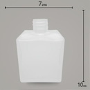 Kit Frascos de Vidro White Luxo Para Lavabo - Aromatizador de Ambiente/Saboneteira/Bandeja/Varetas