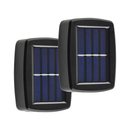 Kit 2-8 Luminária De Parede Led Arandela Solar com 2 Focos Externa À Prova D'Água