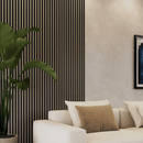 Kit até 100 Placas Painel Ripado Em MDF Decoração 45x11 - Envio FULL