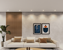 Kit até 100 Placas Painel Ripado Em MDF Decoração 45x11 - Envio FULL