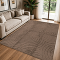 Tapete Sala 2,00x1,50 Alto Relevo Moderno Premium Macio Antiderrapante Quarto Decorativo