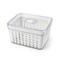 Organizador de Geladeira Hermético 3,8L com Cesto