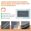 Tapete de Banheiro Super Absorvente Antiderrapante